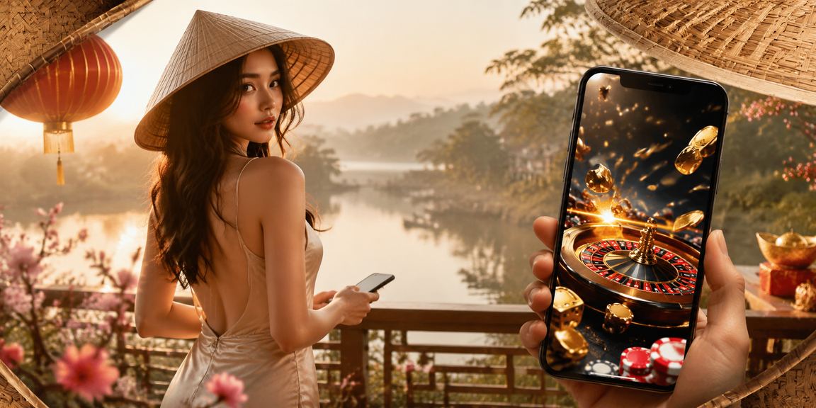 Người dùng Đà Lạt theo dõi kèo thể thao qua điện thoại di động buổi tối